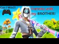 Playing Fortnite with my brother | Challenge of highest kills!!! | Fortnite