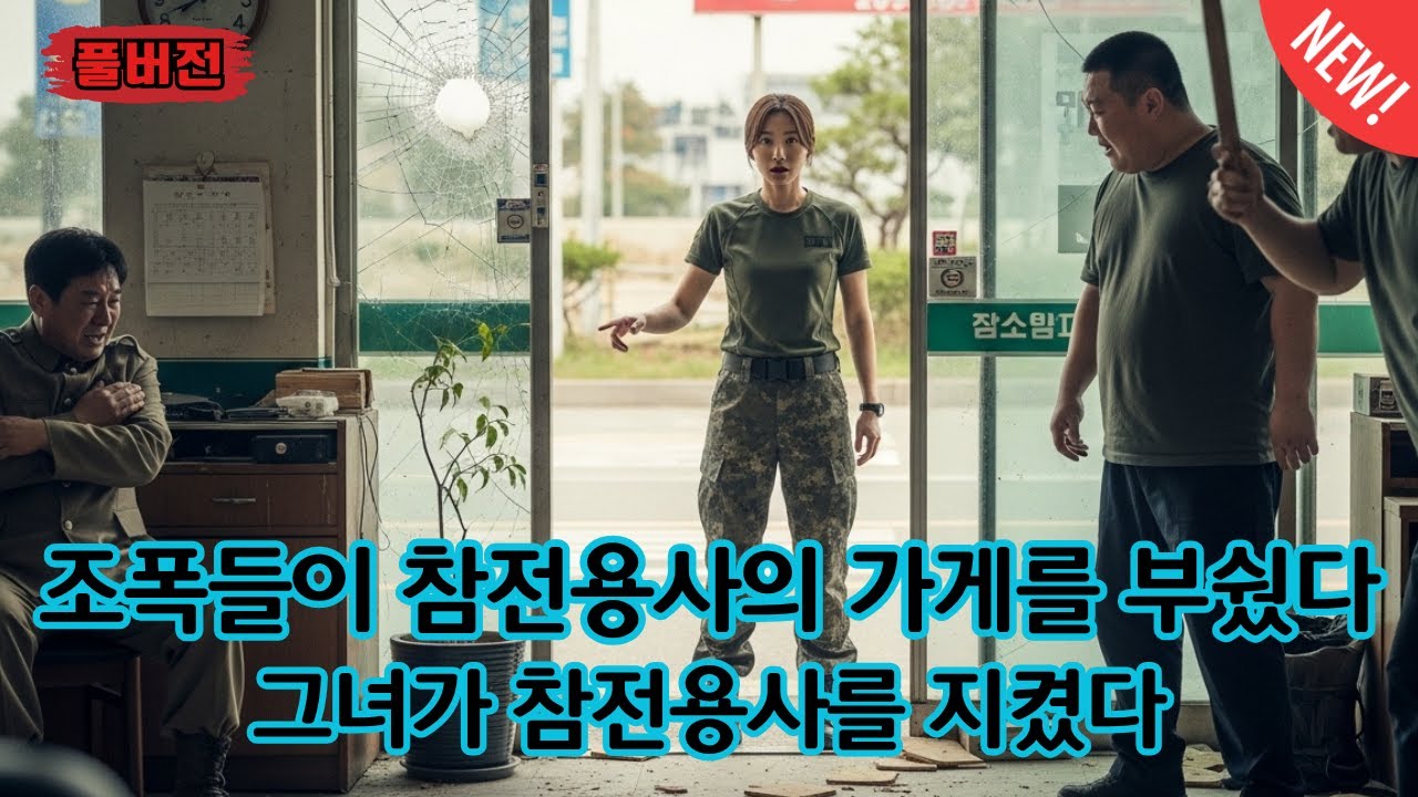 [실화] 조폭들이 참전용사의 가게를 부수자… 여군 707 준장이 직접 찾아갔다[오디오북] [반전사연] [감동사연]