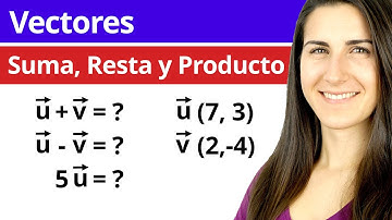 SUMA, RESTA de Vectores y MULTIPLICACIÓN por un Escalar ➕➖✖️ Vectores en el Plano