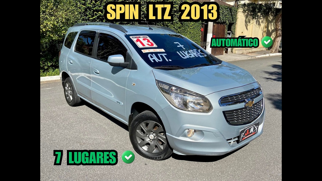 Gm - Chevrolet Spin LTZ 1.8 Flex 2013 Automático - 7 Lugares - YouTube