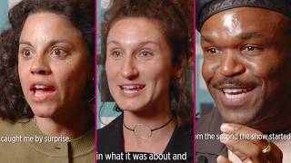 Audiences react to Stage Kiss