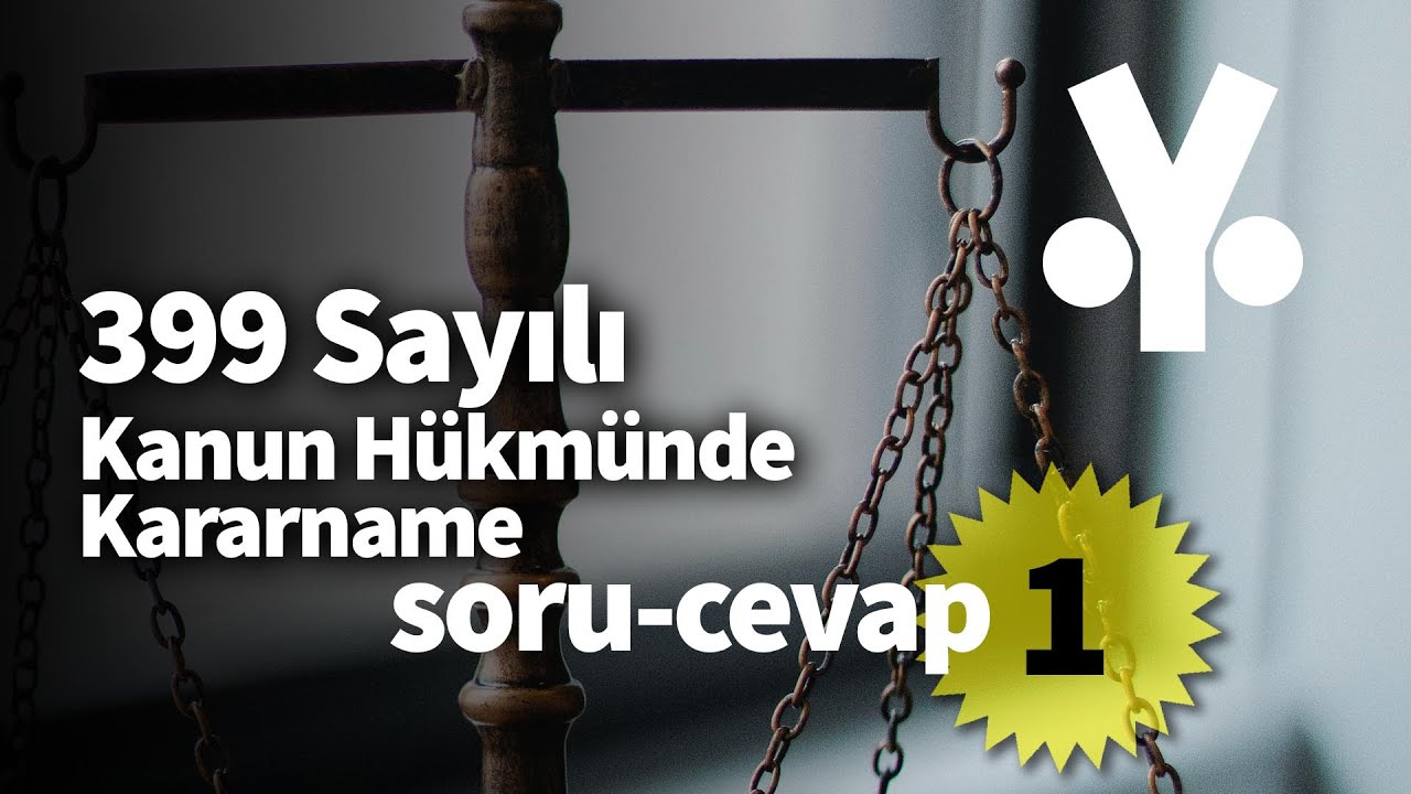 399 Sayılı Kanun Hükmünde Kararname