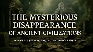 Lost to Time Uncovering the Secrets Behind the Sudden Collapse of Great Ancient Civilizations