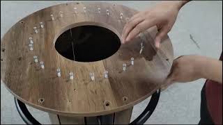 JW1151 - Installation Guide - From Parts to a Beautiful Bar Table! 🛠️