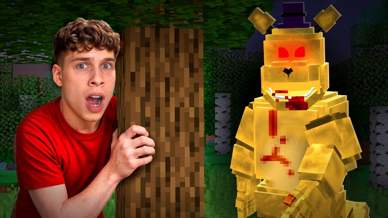 Sobreviví A FREDBEAR de FNAF en Minecraft...