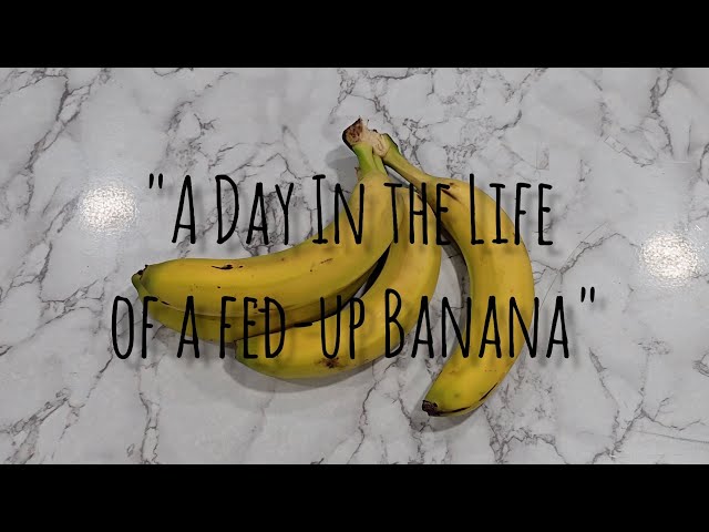 [ASMR] "A Day In the Life of A Fed-Up Banana" (ASMR SHORT FILM)