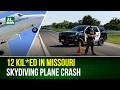 Investigation Underway After 12 Kil*ed in Missouri Skydiving Plane Crash | NTV Global
