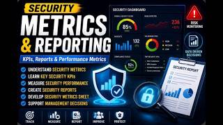 Security Metrics and Reporting Explained | Cyber Security Risk Management Day133
