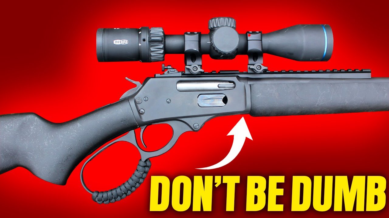 ТОП-5 винтовок с рычажным механизмом, которые купят только идиоты