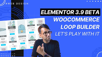 WooCommerce Loop Builder Grid Elementor 3.9 BETA - Let