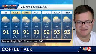 Coffee Talk with Eric Burris - Tracking the tropics!