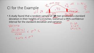 Statistic Estimating a Population Variance or Deviation & Confidence Interval (including StatCrunch)