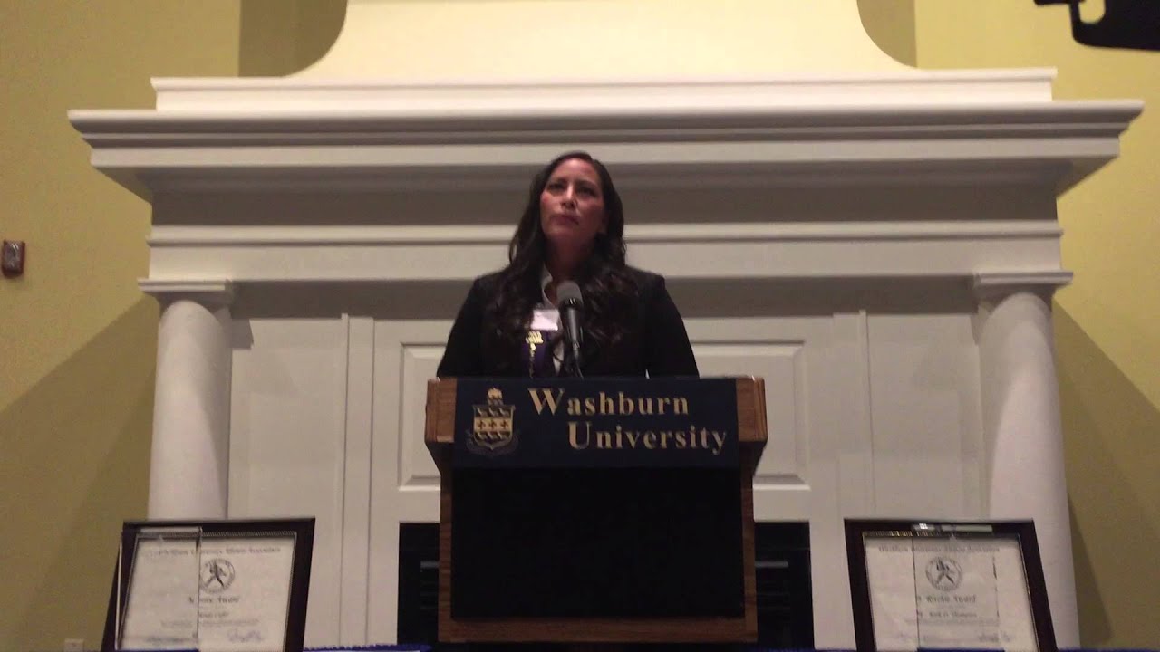 Graduate of the Last Decade Award recipient Hattie Mitchell