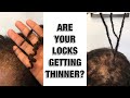 ARE YOUR LOCKS GETTING THINNER & YOU'RE LOSING YOUR HAIR? 😱