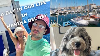 A Day in Our Life in Marina Del Rey, California (Best Neighborhood in LA!!)