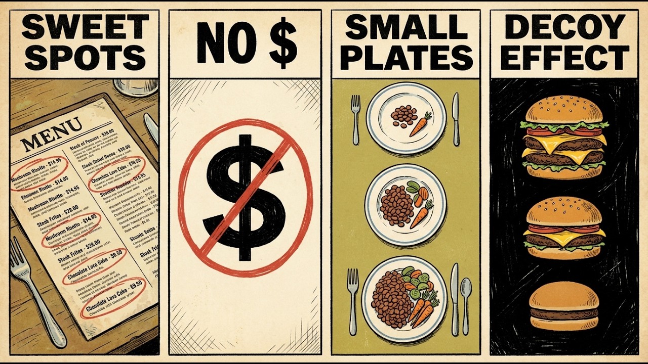 How Restaurants Trick You In 8 Minutes