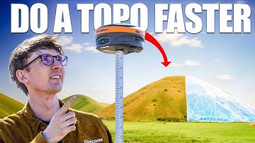 How To Do Topographic Surveying Faster and More Efficiently with RTK GPS