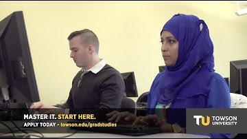Graduate Computer Science at Towson University