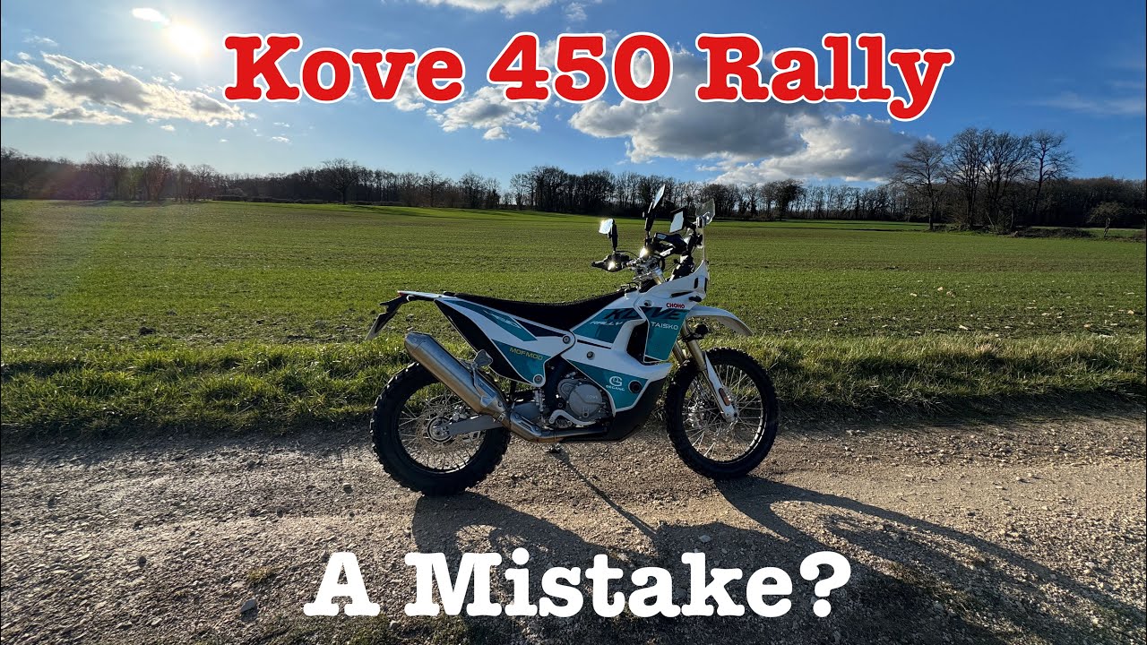 Я купил Kove 450 Rally, не протестировав его. Совершил ли я ошибку? Первая поездка.