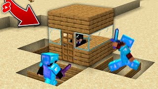 He Creado una Trampa Oculta de Arena en Minecraft... ⚠️ | #Short
