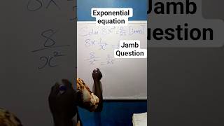 how I solve this #exponential #equation so smooth