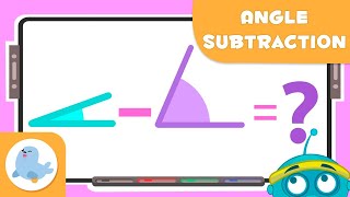 angle subtraction sexagesimal system math for kids