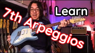 Everyone Should Know 3 SIMPLE 7th Chord Arpeggios!