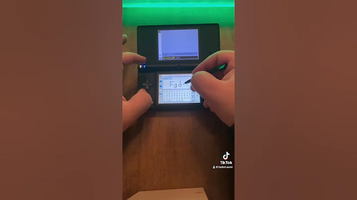 Nintendo Ds ASMR While Im zooted 🤩 #asmr #nintendodsi #supermario #nostalgia #nostalgic