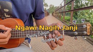 Ngawi Nagih Janji - Denny Caknan X Ndarboy Genk | Cover Kentrung (Chord & Lirik)