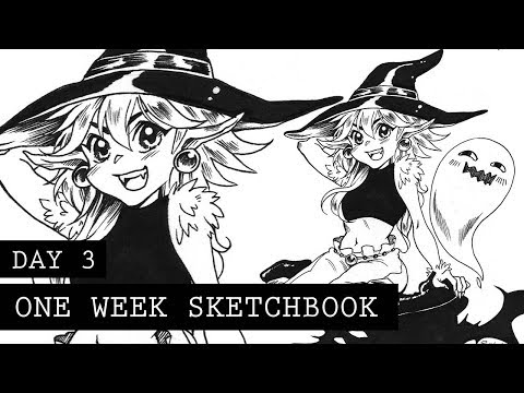 One Week Sketchbook Challenge | Part 3