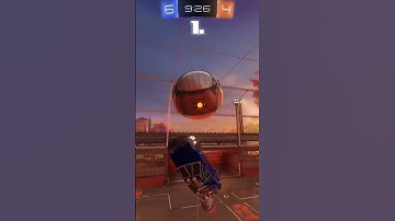 Guess the real crossbar ping (no lag version) #rocketleague #gaming #rl
