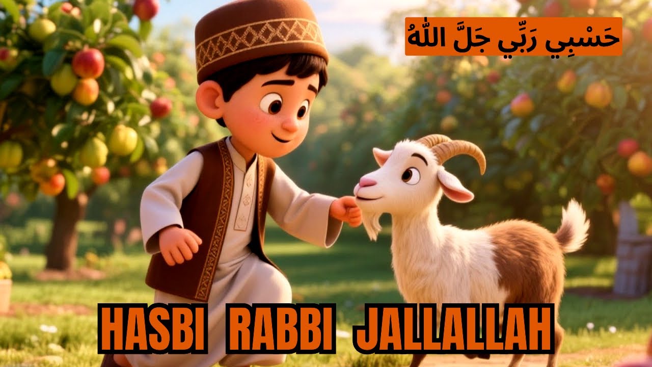 Hasbi Rabbi Jallallah Naat, Islamic Cartoon Lullaby for Kids,Beautiful Sleeping Mozart for Babies 42