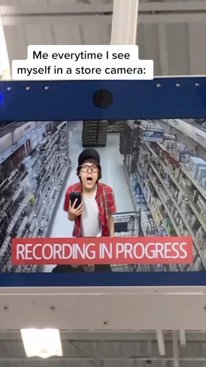 Me Everytime I See Myself in the Security Camera ? #TheManniiShow.com/series