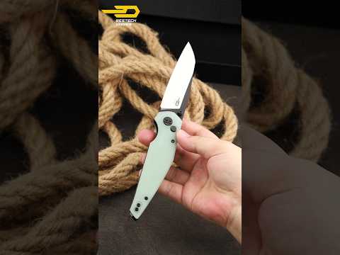 The Jade Handle & Two-Tone Blade KNIFE You NEED to See. Bestech SNAKEBIRD!   
