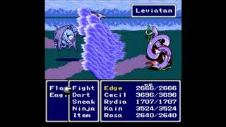 Final Fantasy IV Summon Compilation (SNES)