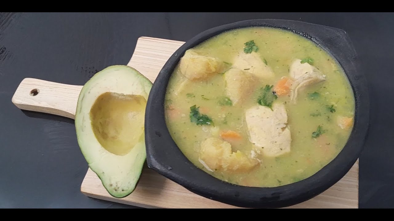 SOPA DE GUINEO CON PECHUGA DE POLLO***COCINA SABOR