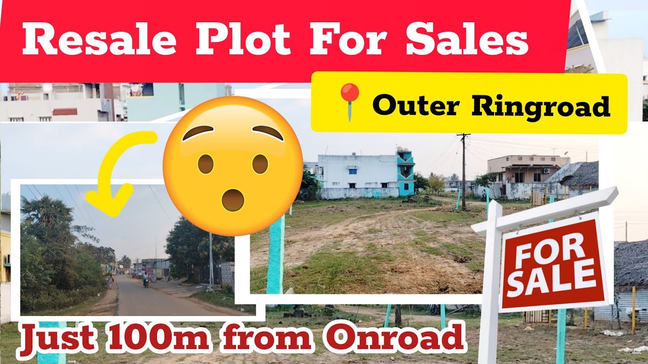 💯✨Resale Plot For Sales @Outer Ringroad