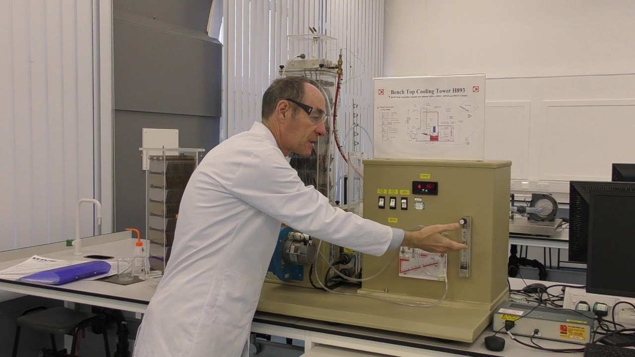 Cooling Tower - Strathclyde Chemical Engineering Experiment (T6)