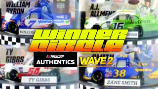 SO MANY EXCLUSIVE 1/64’S!! THIS IS AWESOME!! (2023 NASCAR AUTHENTICS WINNER CIRCLE WAVE 2 REVIEW)