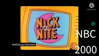ABC 2000 Sign Off/NBC 2000 Sign On (8/5/00)