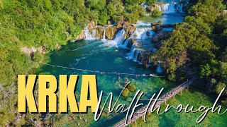 Skradinski buk in Krka National Park - WALKTHROUGH