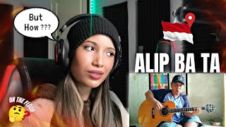 REACTING TO ALIP BA TA - ON THE FLOOR (FINGERSTYLE COVER)
