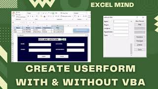 Automated Data Entry Userform With & Without VBA