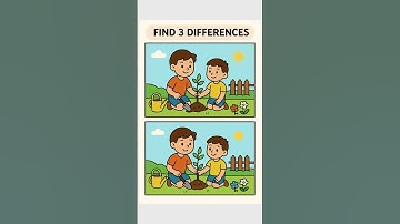 "Spot the Difference Puzzle Challenge 🔎#075 | Can you find 5 hidden mistakes in this image? #shorts