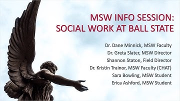 MASTERS OF SOCIAL WORK WEBINAR (FALL 2021)