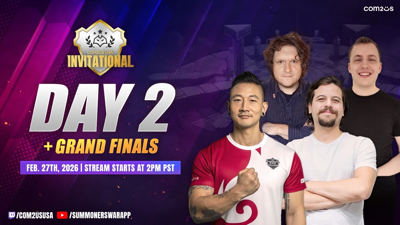[EN] Com2us USA Invitational 2026  - Day 2 + Grand Finals