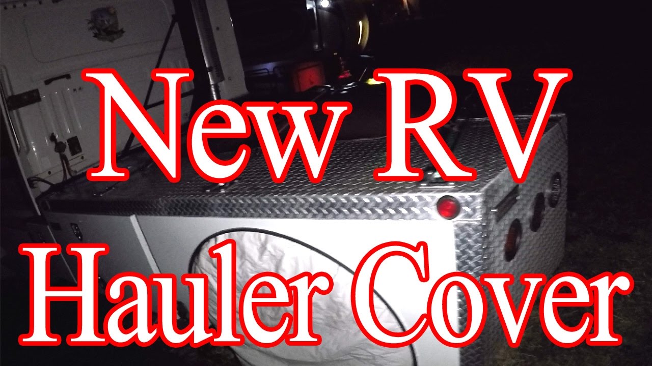 RV Hauler Bed Cover Ripped! YouTube