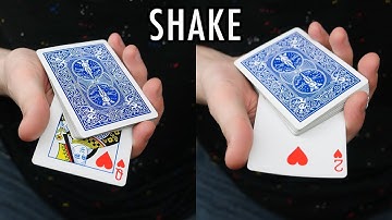 TRIPLE SHAKE CHANGE - Card Trick Tutorial