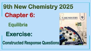 9th Class Chemistry New Book 2025 Chapter 6 || Exercise Solution || Punjab Board 9th new chemistry