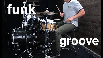 Syncopated Funky Groove - Drum Lesson w/ Eric Fisher